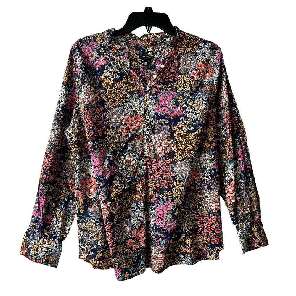 Talbots Floral Multicolor Blouse